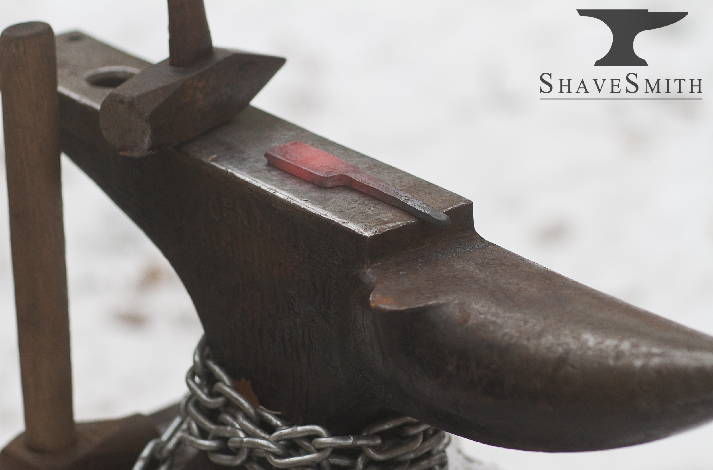 The complete rough forging.