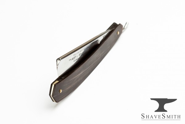 Brass Wedge and Ox Horn Straight Razor ShaveSmith