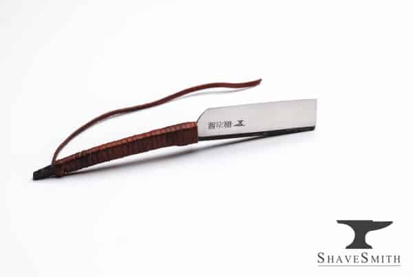 Kamisori Straight Razor - Shave Ready, curved handle