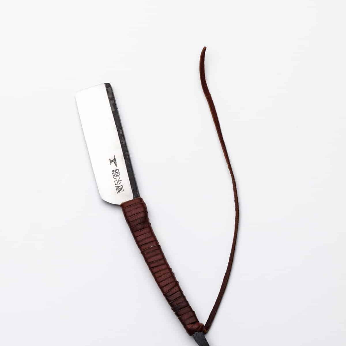 Kamisori Straight Razor - Shave Ready, curved handle