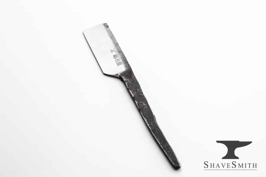 Japanese Straight Razor Kit Western Grind Kamisori with Hitachi Blue
